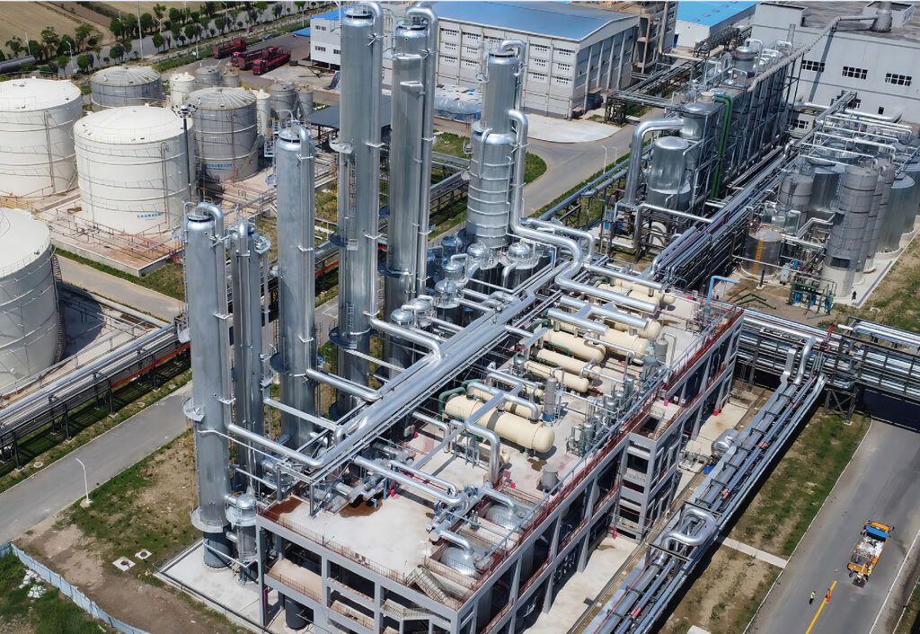 Anhydrous ethanol production facility at COFCO Bengbu, Anhui